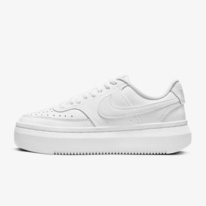 White Nike Platform Shoes (white)